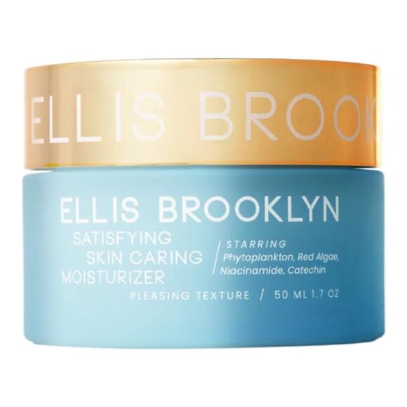 Ellis Brooklyn NIB Satisfying Skin Caring Moisturizer Demi Blur Finish Vanilla - Picture 3 of 16